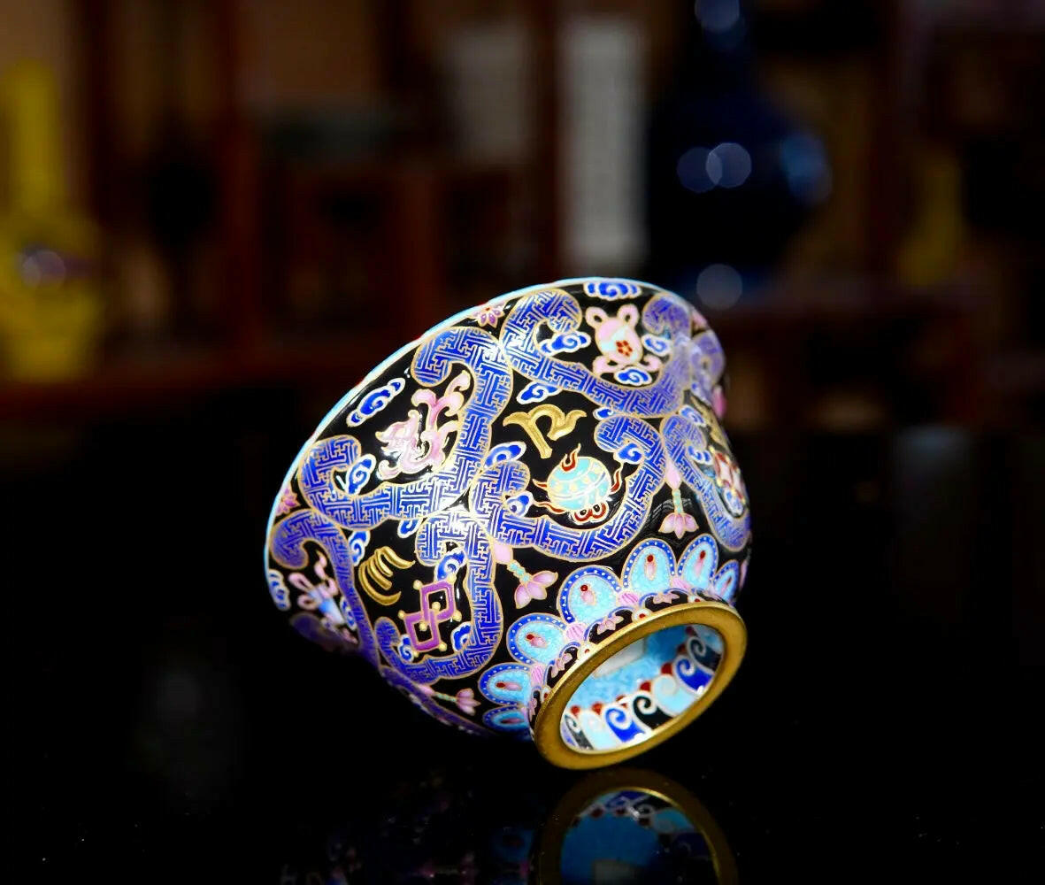 Ru Yi Bao Xiang Hua - Jing De Zhen Porcelain Teacup zycschina