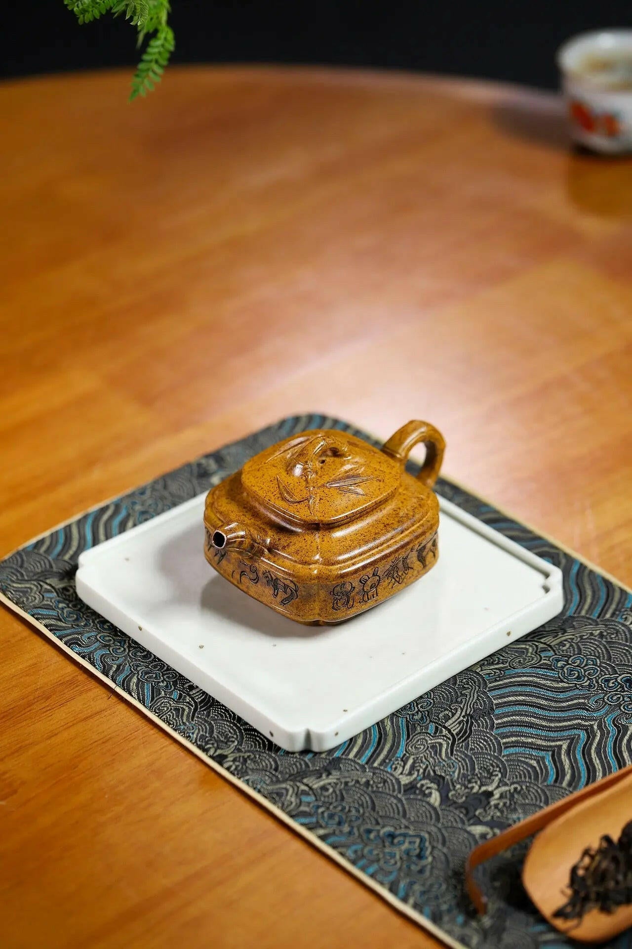 Si Fang Zhu Gu 200cc - Yixing Handmade Teapot 江苏宜兴