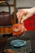 Dou Kou Nian Hua 180cc - Yixing Handmade Teapot 江苏宜兴