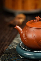 Dou Kou Nian Hua 180cc - Yixing Handmade Teapot 江苏宜兴