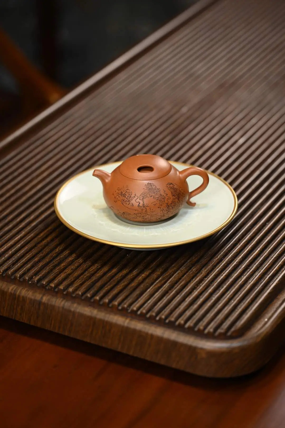 Niu Gai Lian Zi 170cc - Yixing Handmade Teapot 江苏宜兴