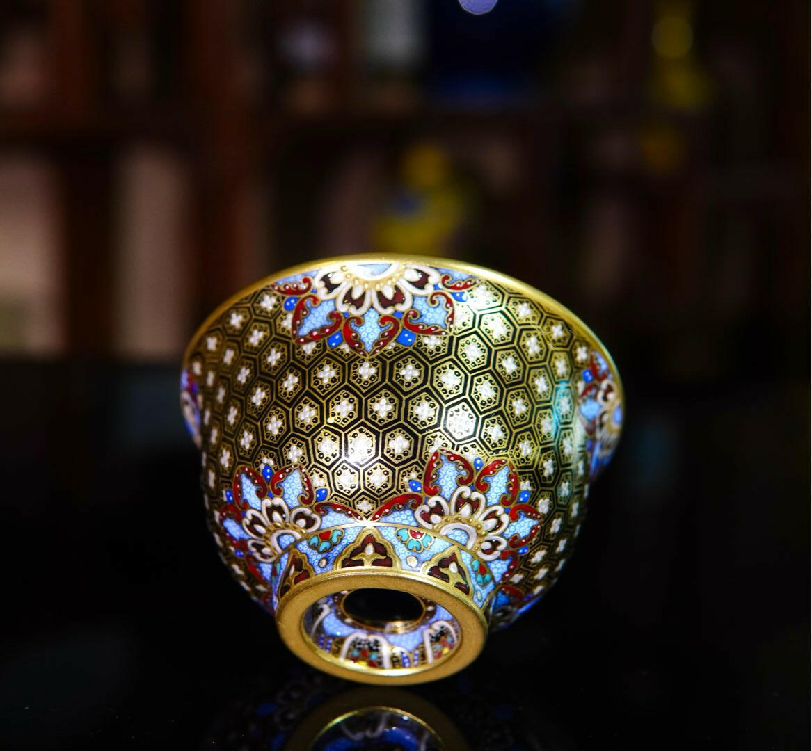Jin Yin Cuo Gui Bei Wen - Jing De Zhen Porcelain Teacup zycschina