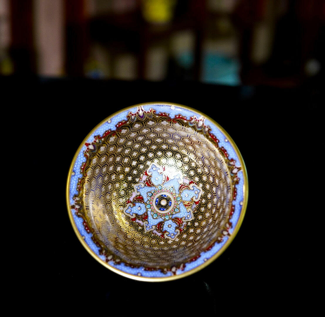 Jin Yin Cuo Gui Bei Wen - Jing De Zhen Porcelain Teacup zycschina