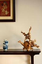 Fu Lu Fu Gui - Wood Sculpture zycschina