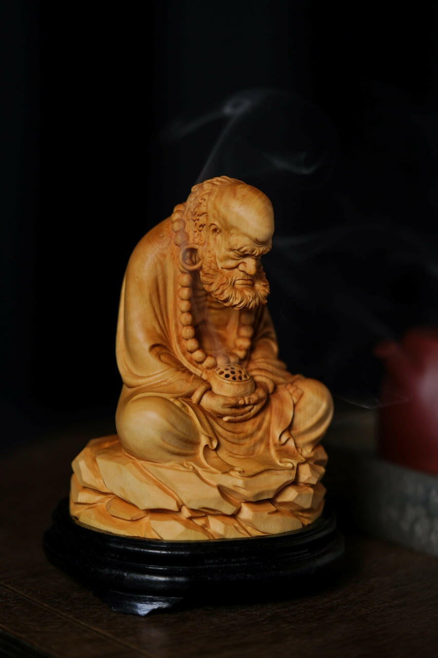 Da Mo Xiang Lu - Wood Sculpture zycschina