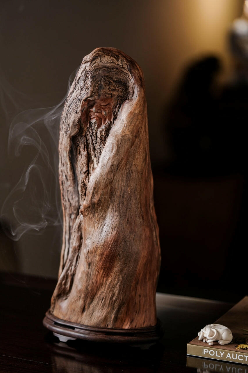 Guan Gong Xiang Lu - Wood Sculpture zycschina