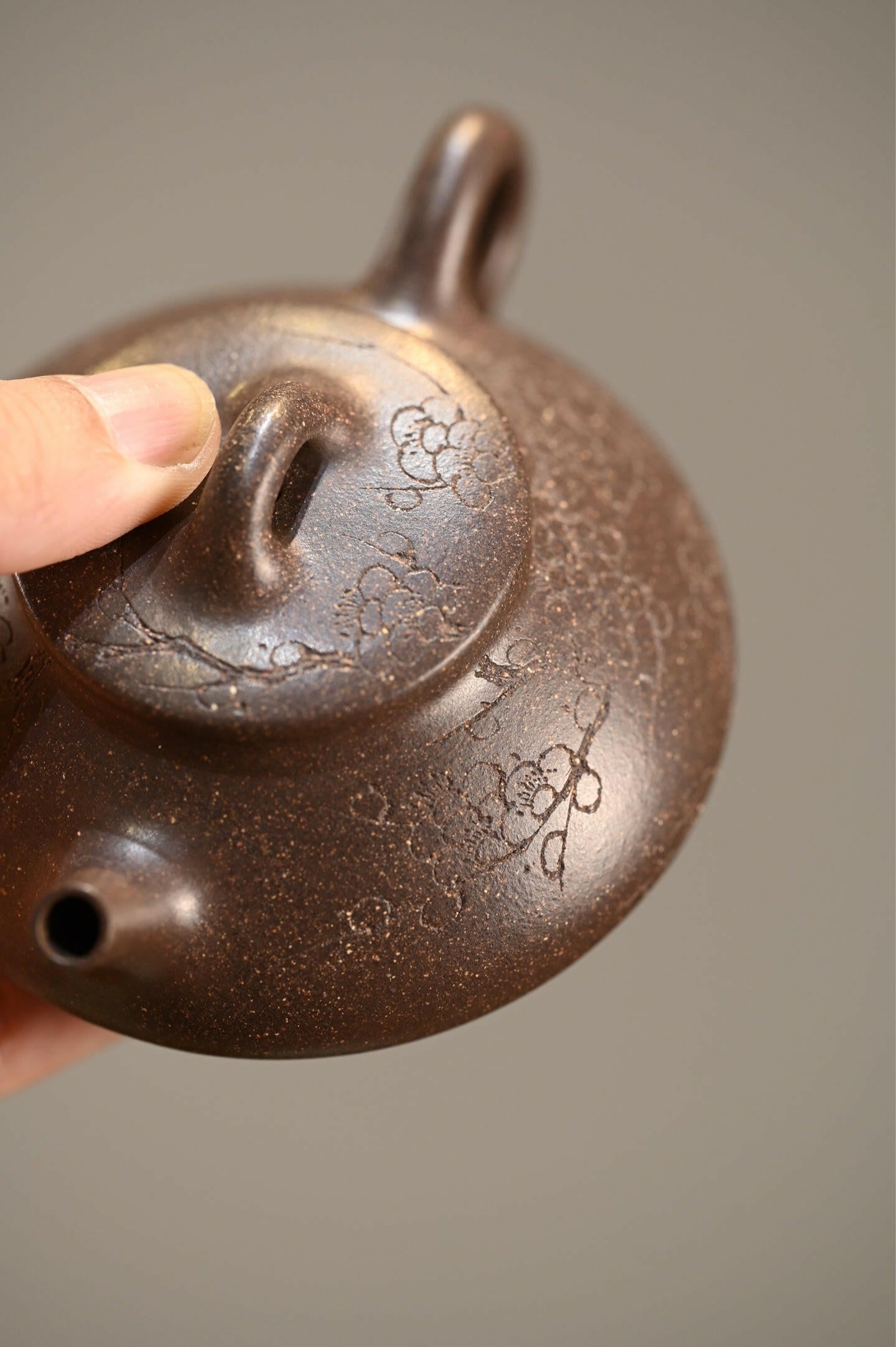 San Zu Ke Piao 150cc - Yixing Handmade Teapot 江苏宜兴