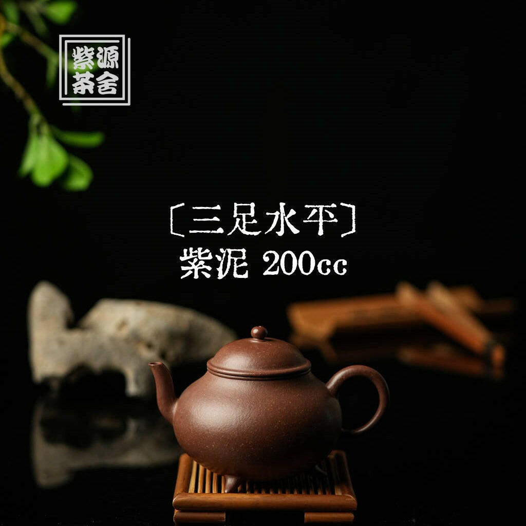 San Zu Shui Ping 200cc - Yixing Handmade Teapot 江苏宜兴