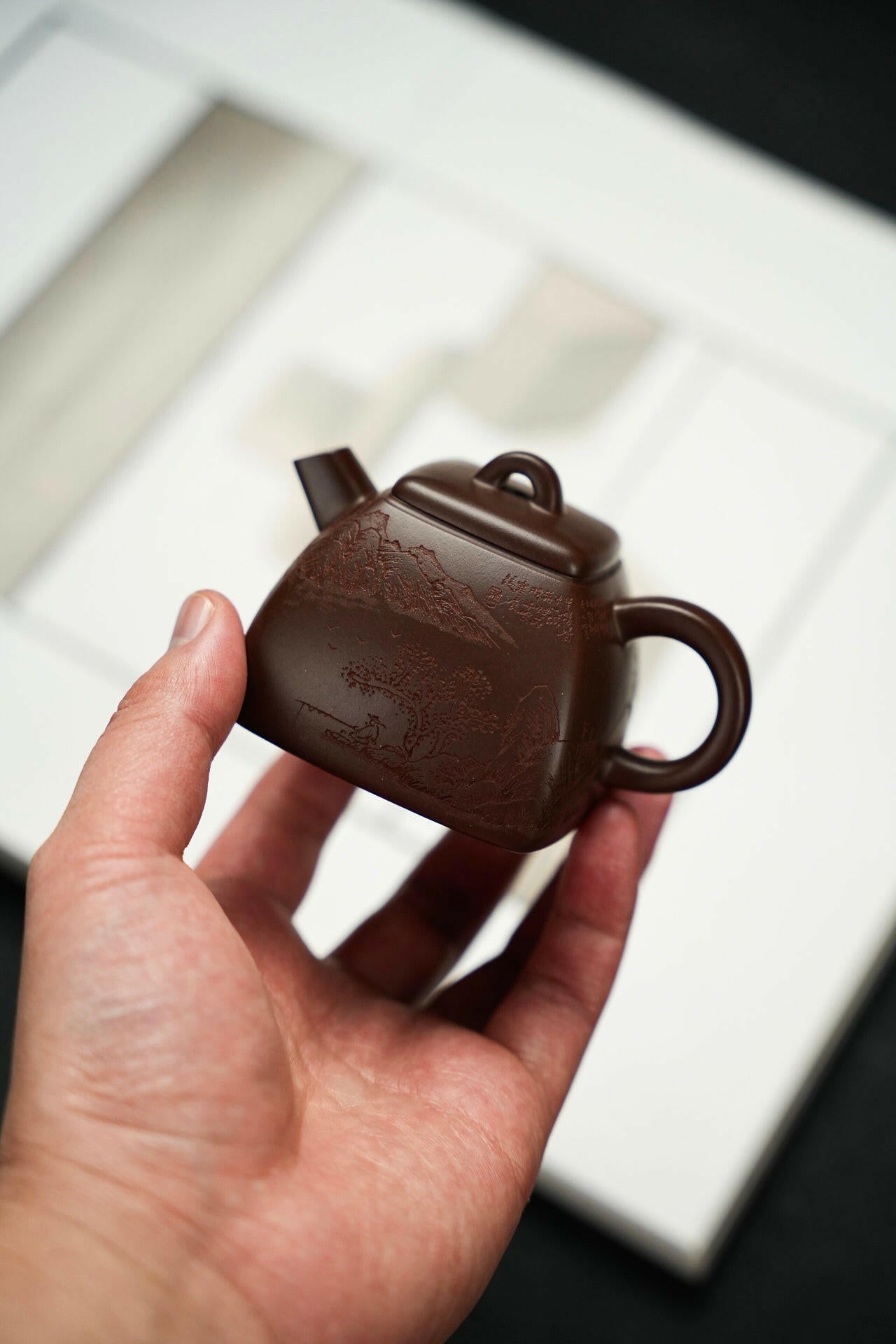 Hao Ran Si Fang 140cc - Yixing Handmade Teapot 江苏宜兴