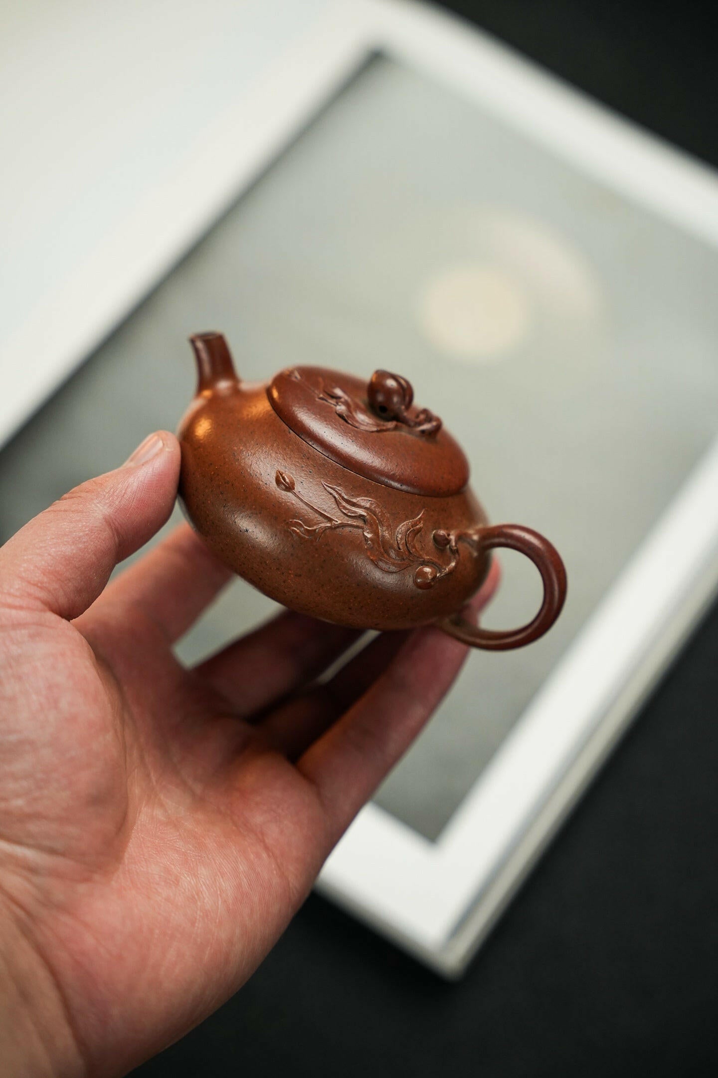 Fu Yun Shou Tao 130cc - Yixing Handmade Teapot 江苏宜兴