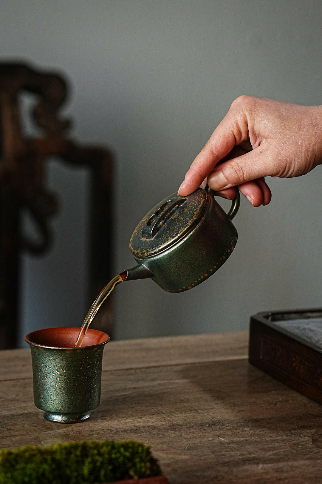 Han Wa 150cc - Yixing Handmade Teapot 江苏宜兴