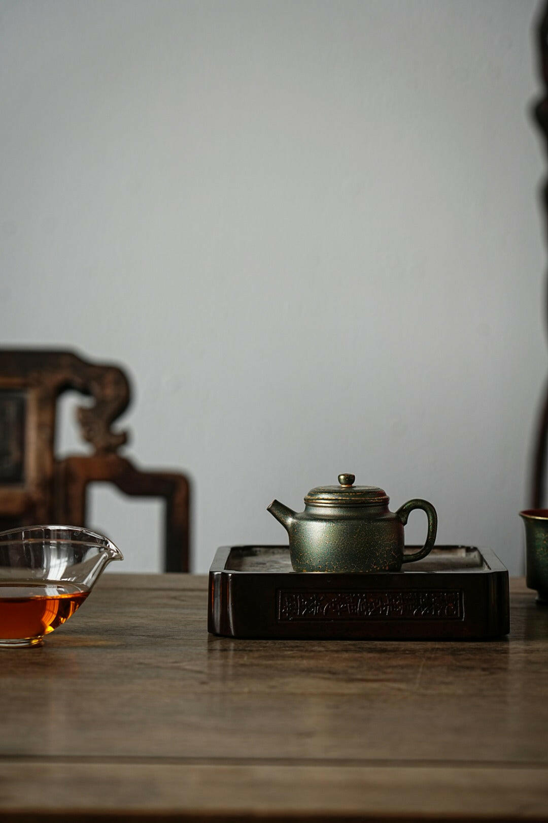 De Zhong 130cc - Yixing Handmade Teapot 江苏宜兴