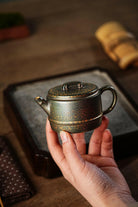 Jin Bei Shao Zhu Duan 130cc - Yixing Handmade Teapot 江苏宜兴