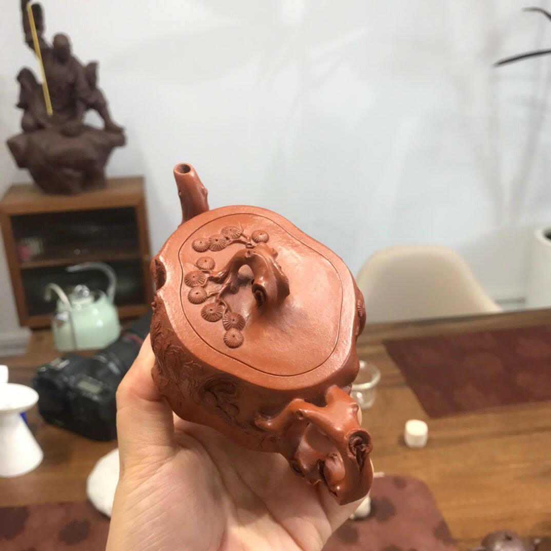 Li Yong Xiao Song Zhuang 130cc - Yixing Handmade Teapot 江苏宜兴