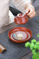 He Xiang - Yixing Handmade Dry Bubble Tray 江苏宜兴