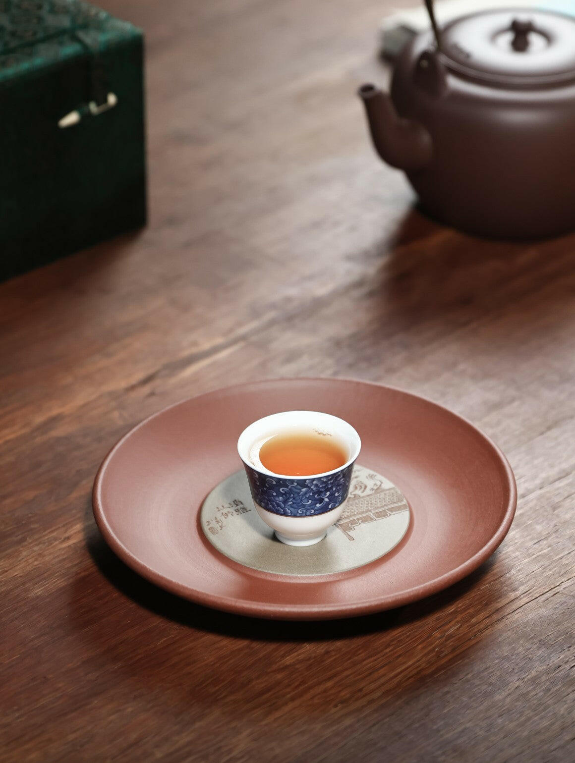 Hu Cheng - Yixing Handmade Dry Bubble Tray 江苏宜兴