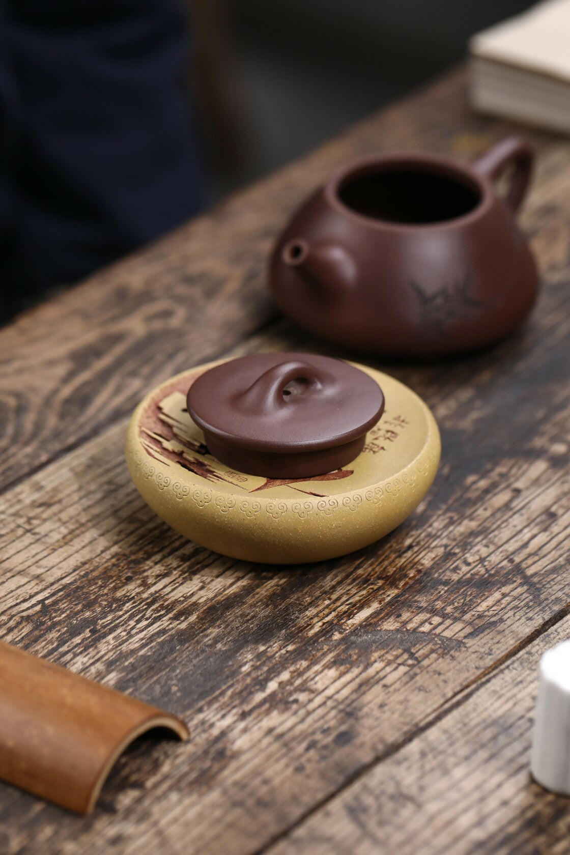She De - Yixing Handmade Dry Bubble Tray 江苏宜兴