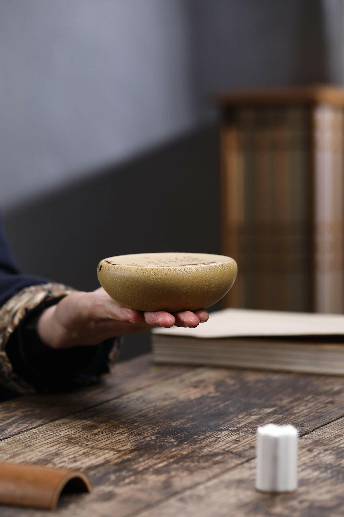 She De - Yixing Handmade Dry Bubble Tray 江苏宜兴