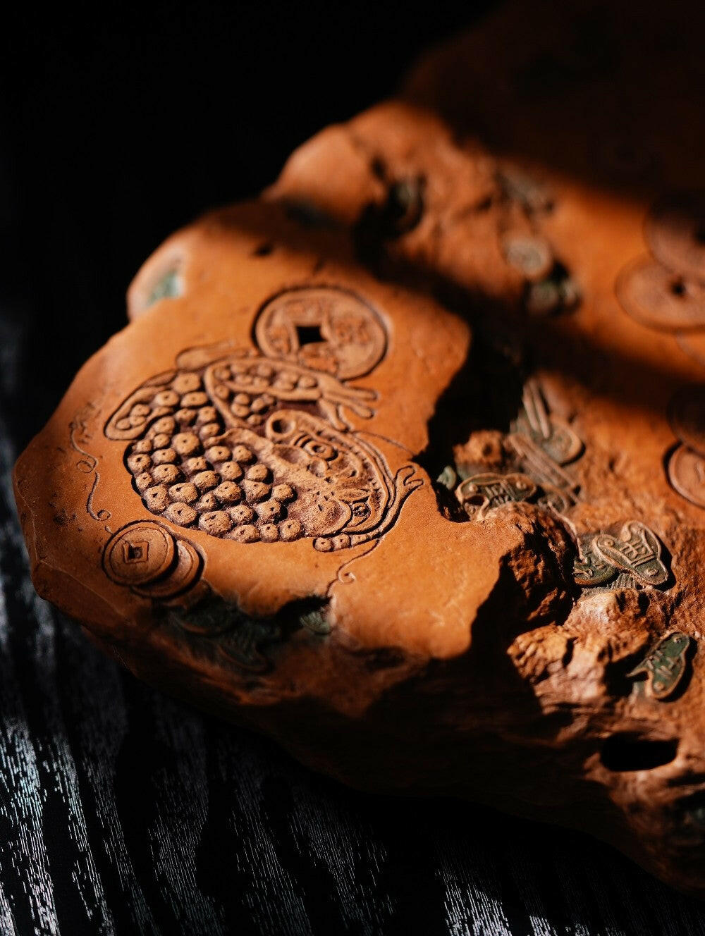 Tian Ci Chan - Yixing Handmade Dry Bubble Tray 江苏宜兴