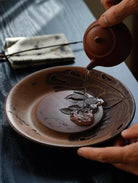 He Lian - Yixing Handmade Dry Bubble Tray 江苏宜兴