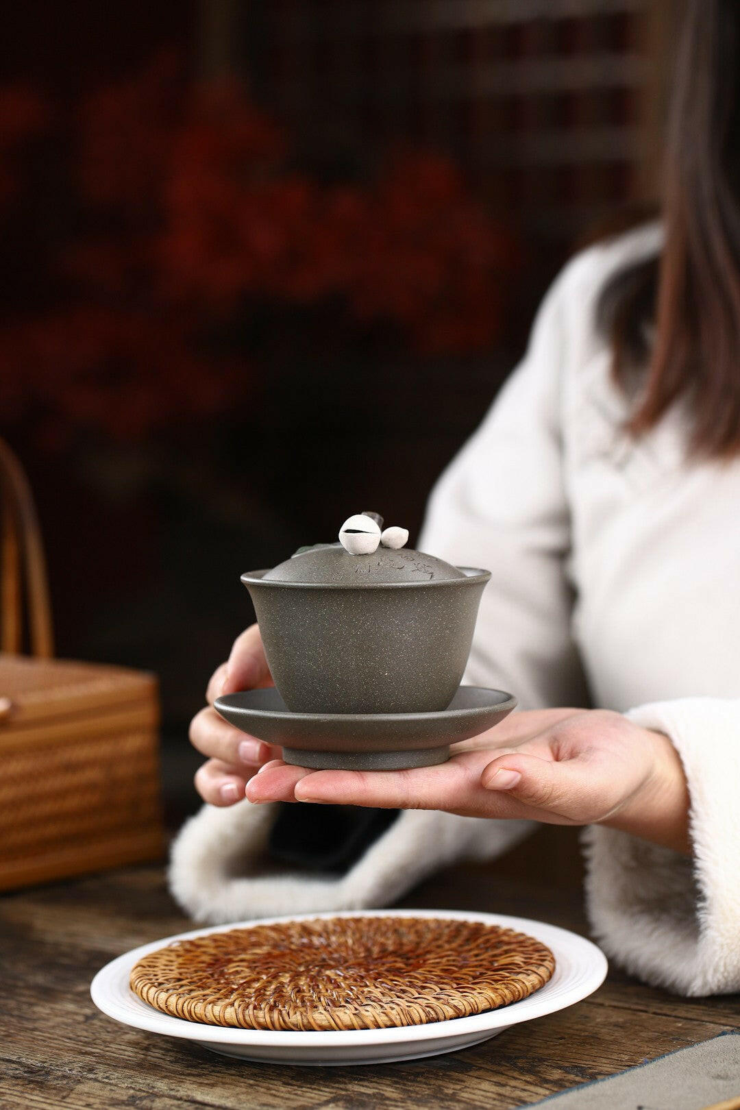 Kai Xin Guo 160cc - Yixing Handmade Gaiwan 江苏宜兴