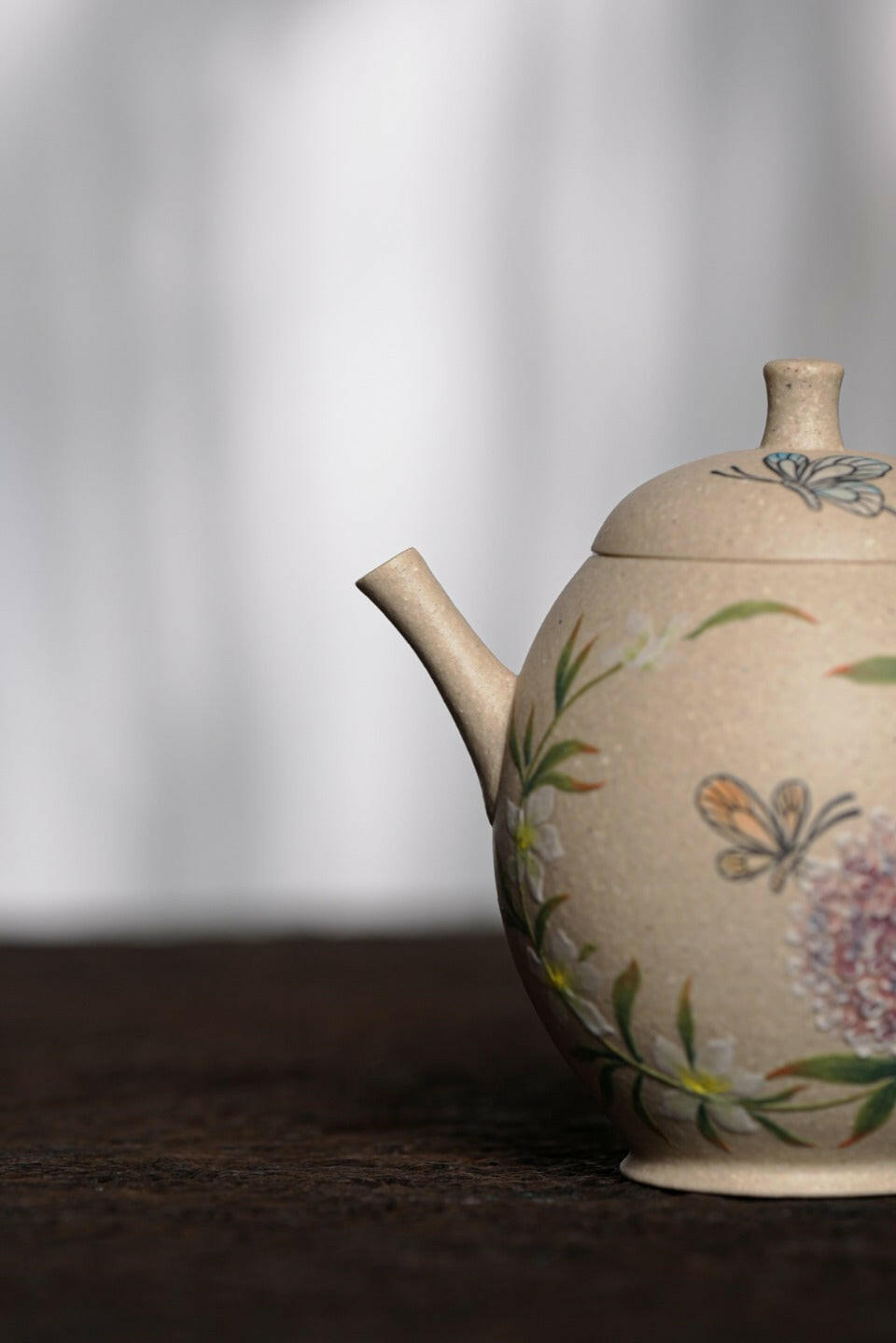 Xia Die Huai Xiang 100cc - Yixing Handmade Teapot 江苏宜兴