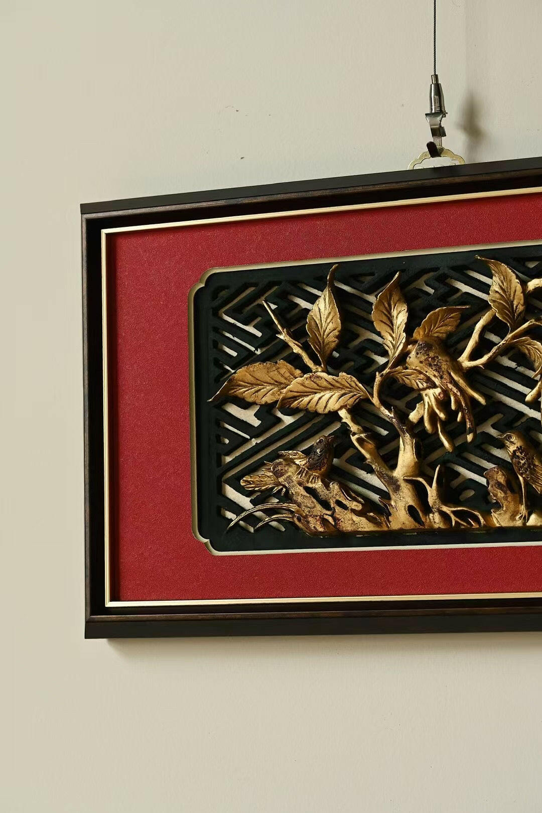 Yu Tang Fu Gui - Wood Sculpture zycschina