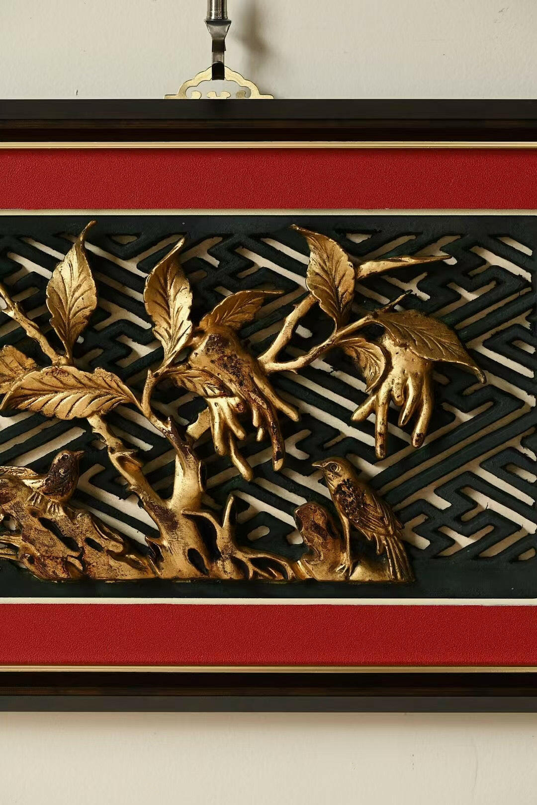 Yu Tang Fu Gui - Wood Sculpture zycschina