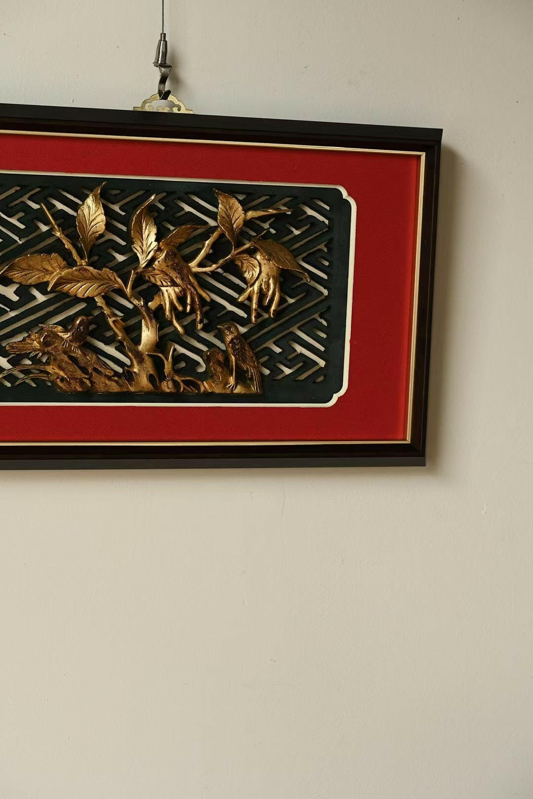 Yu Tang Fu Gui - Wood Sculpture zycschina