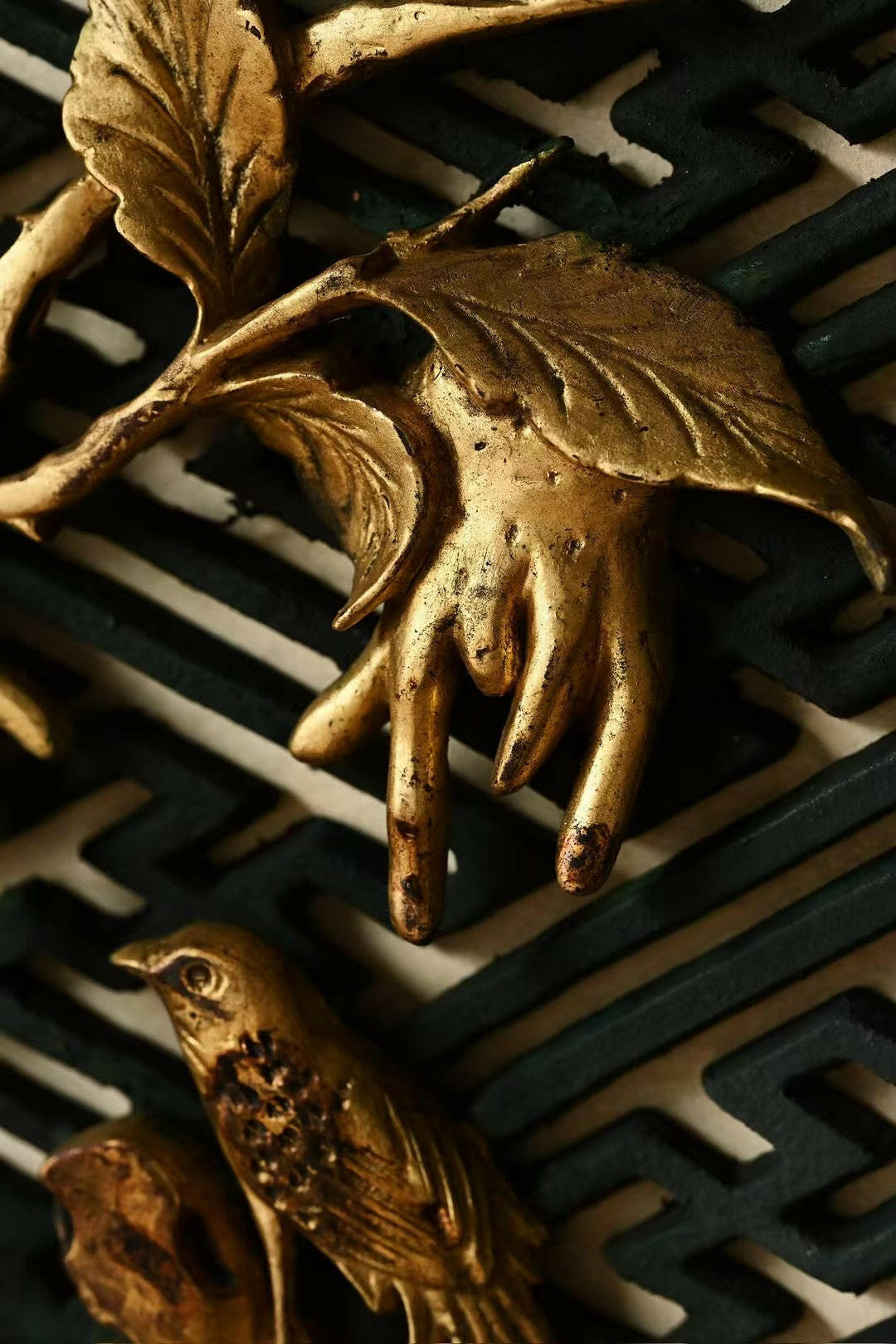 Yu Tang Fu Gui - Wood Sculpture zycschina
