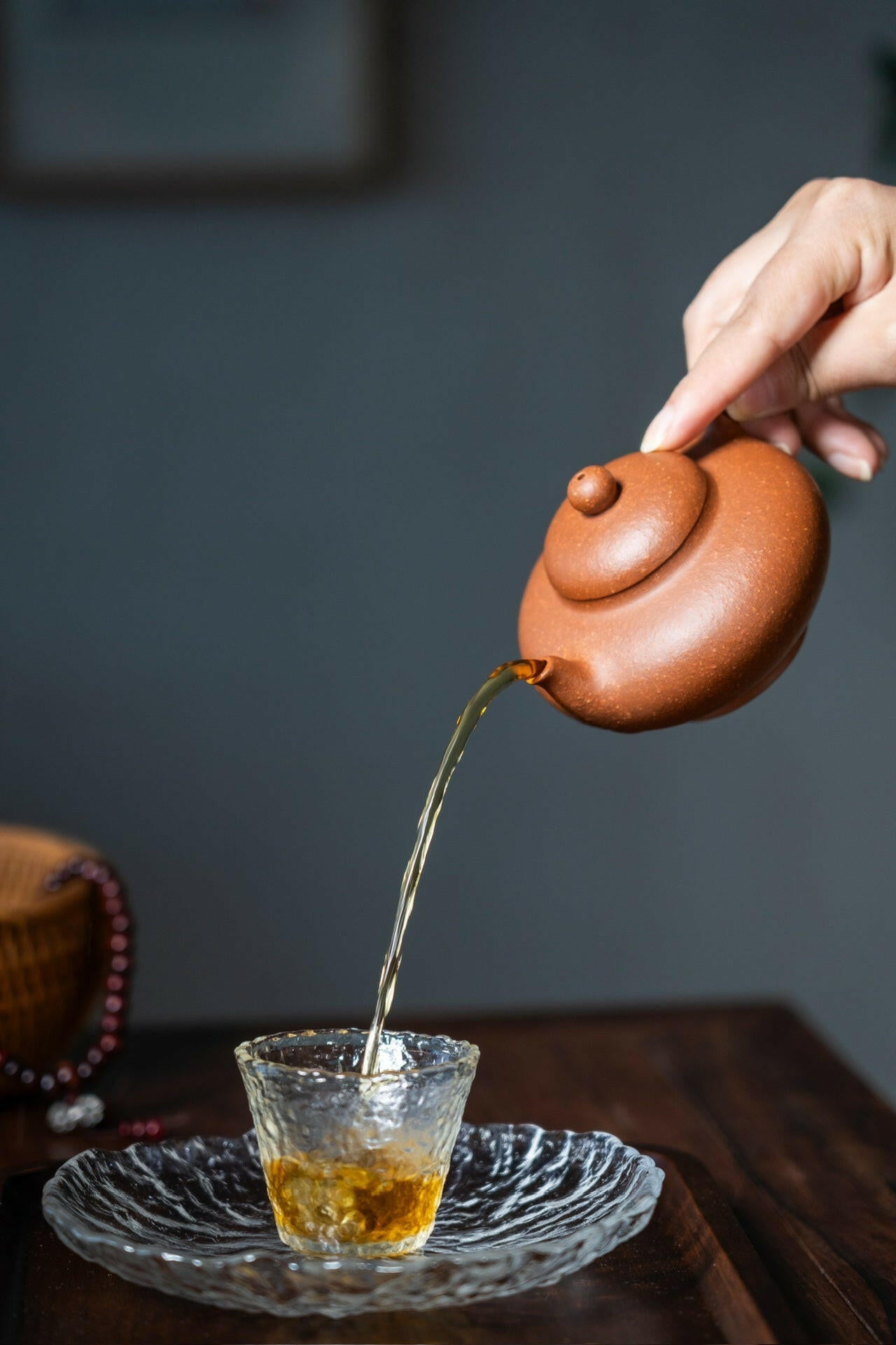 Hua Ying 170cc - Yixing Handmade Teapot 江苏宜兴