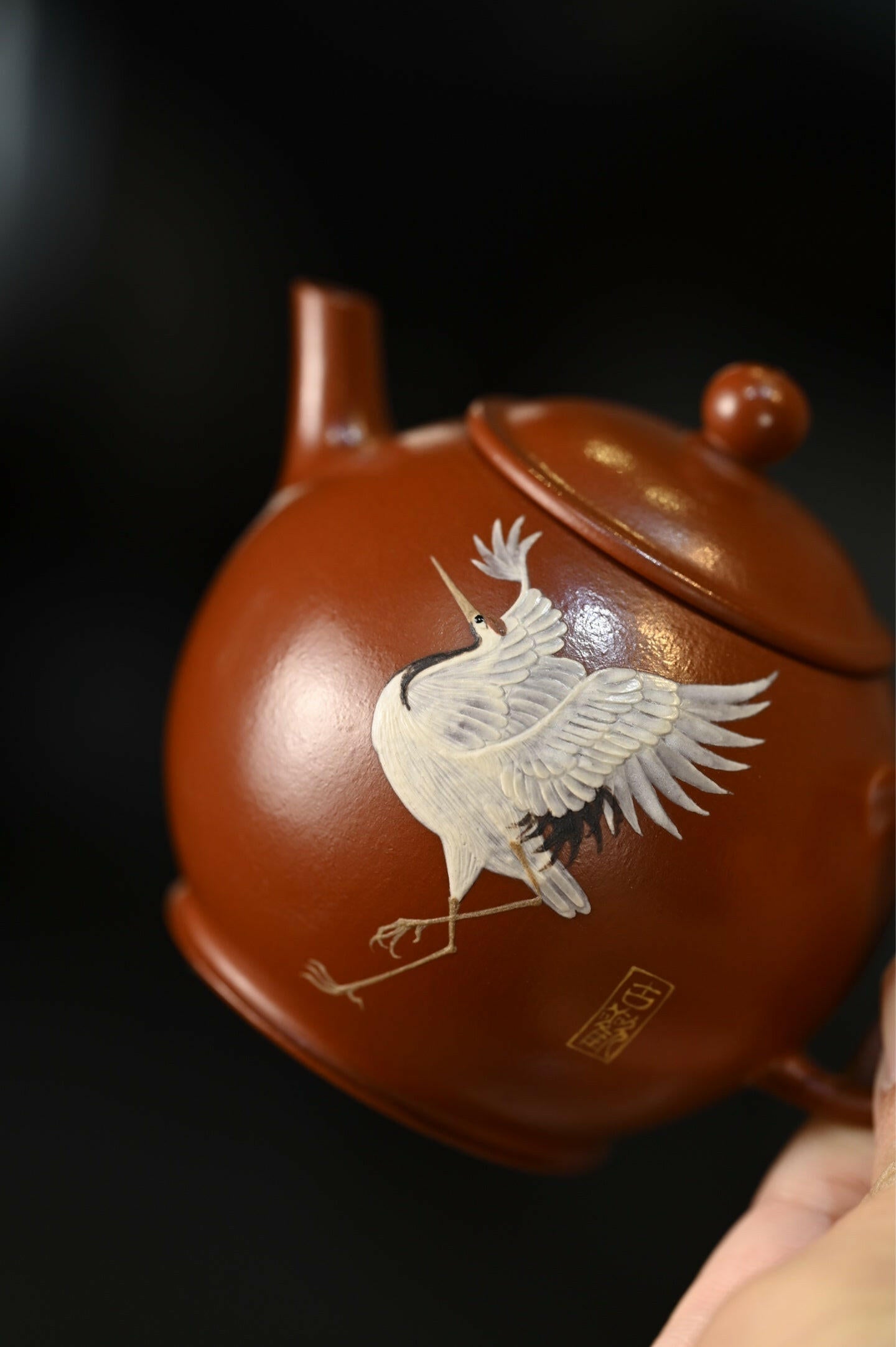 He Wu 170cc - Yixing Handmade Teapot 江苏宜兴