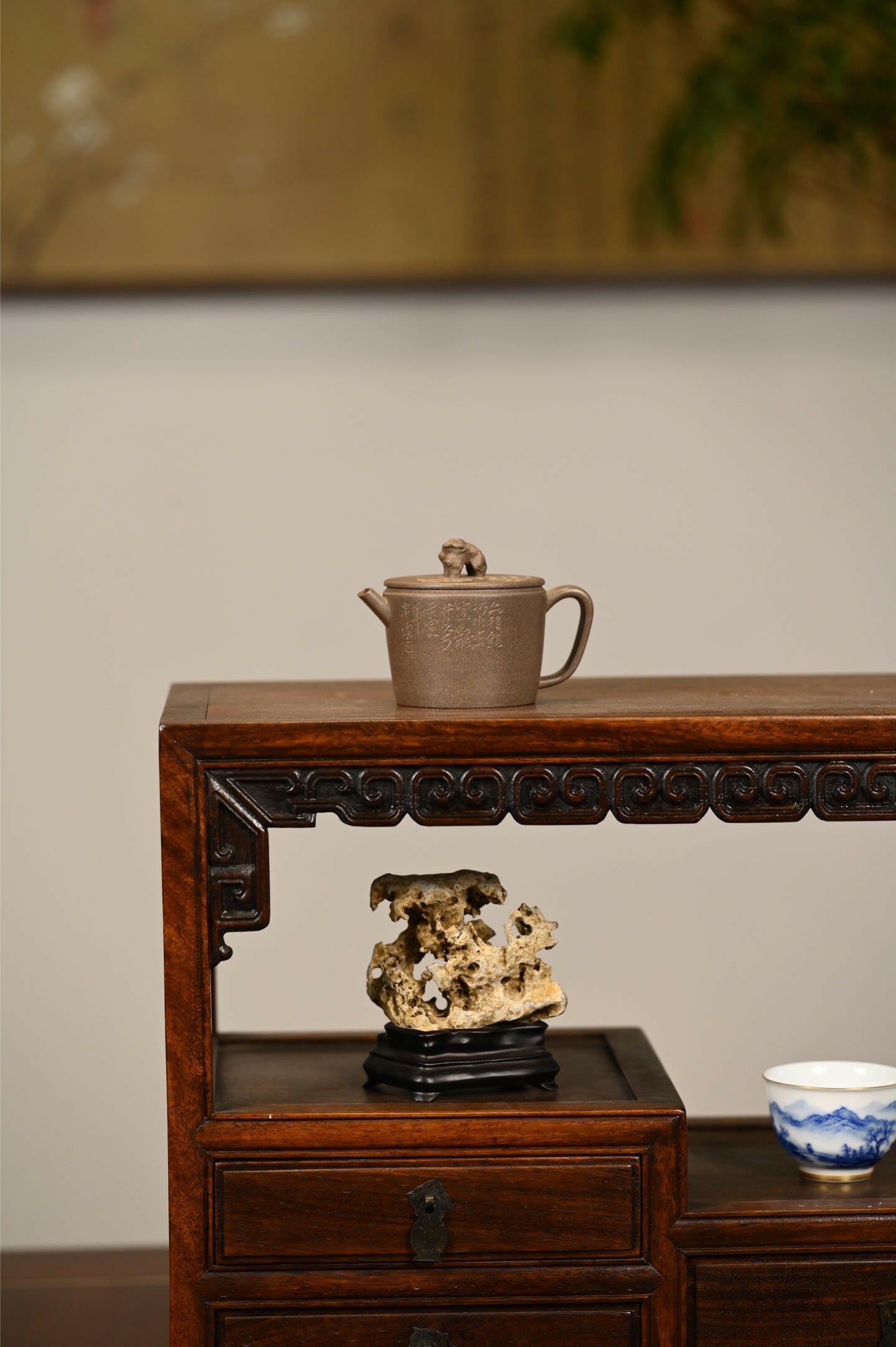 Ling Chan 120cc - Yixing Handmade Teapot 江苏宜兴
