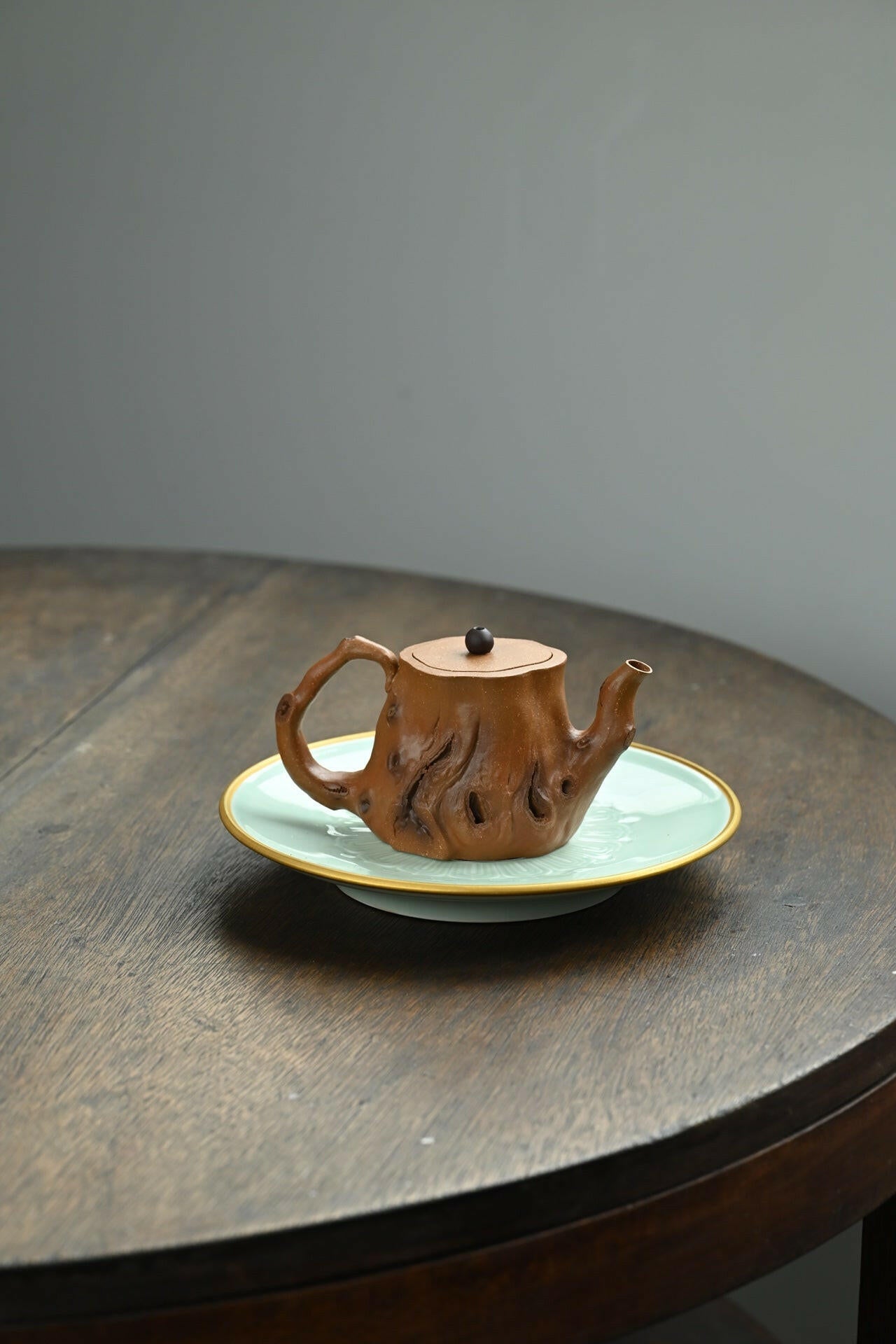 Ku Zhuang 180cc - Yixing Handmade Teapot 江苏宜兴