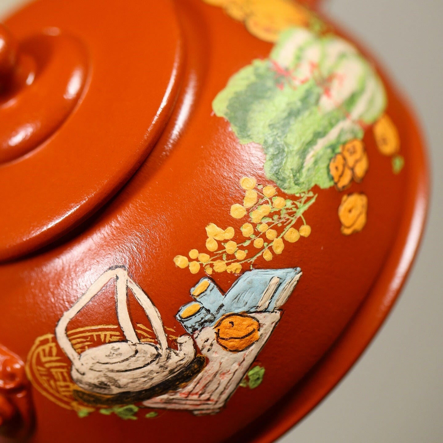 Long Zhu 120cc - Yixing Handmade Teapot 江苏宜兴