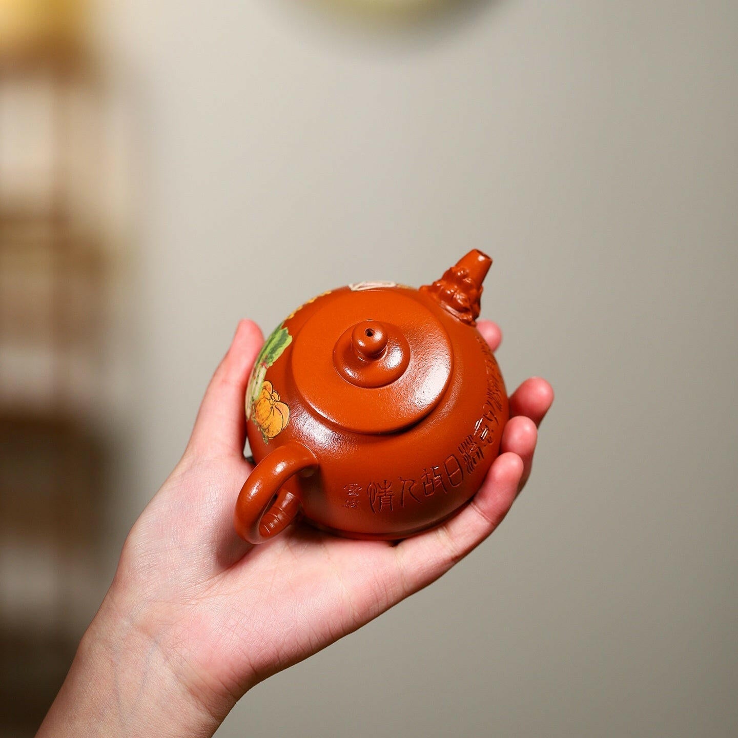 Long Zhu 120cc - Yixing Handmade Teapot 江苏宜兴