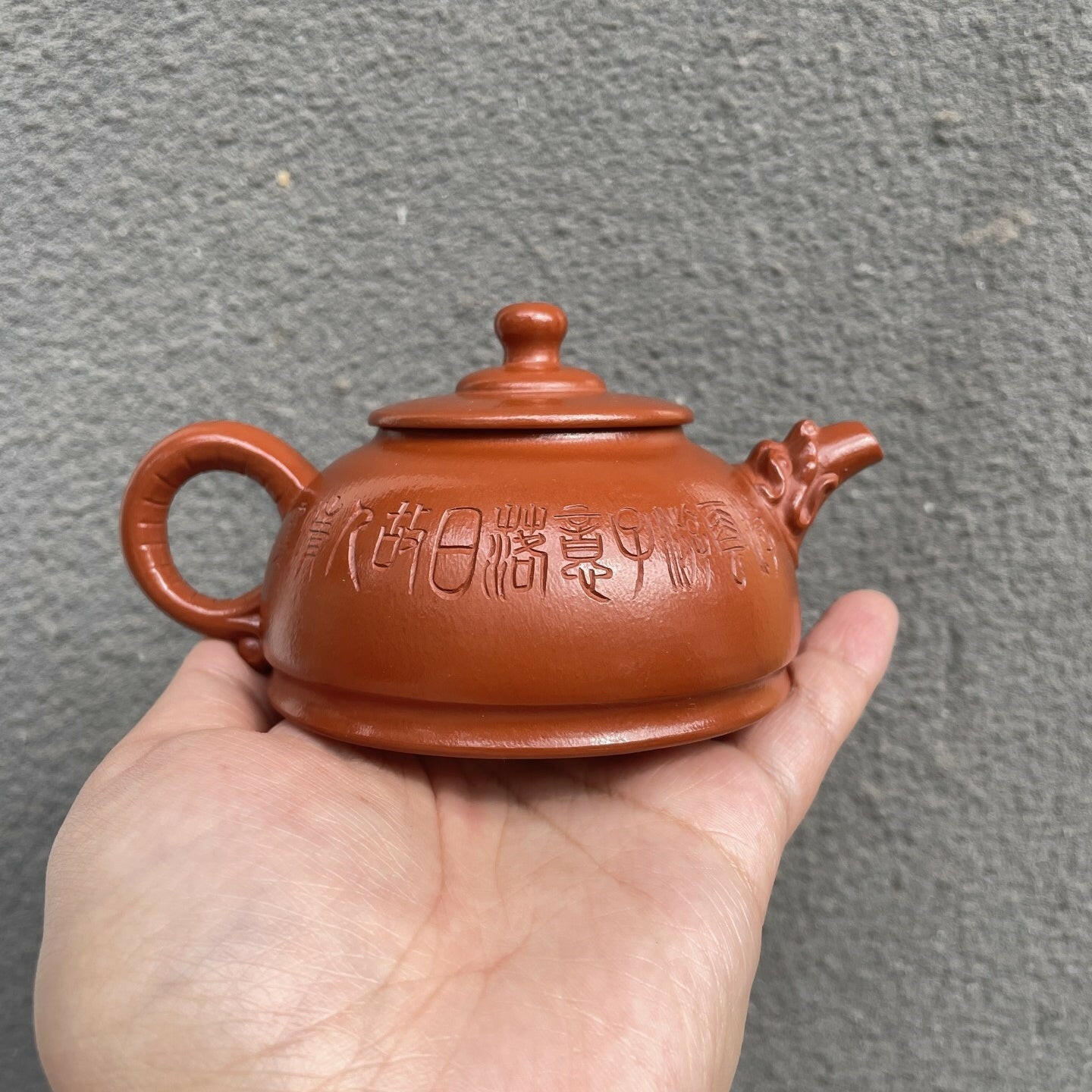 Long Zhu 120cc - Yixing Handmade Teapot 江苏宜兴