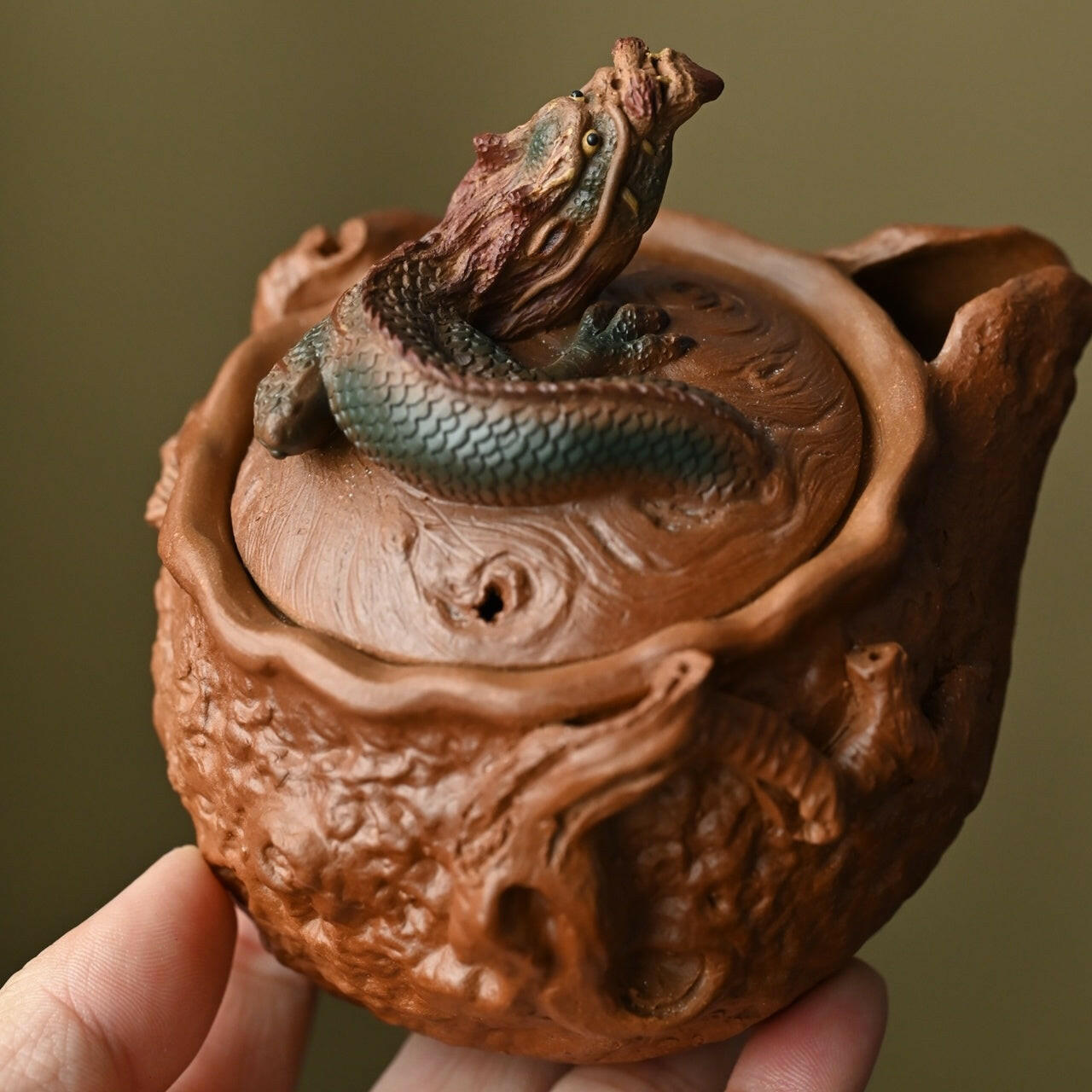Ji Yun Bao Ping 190cc - Yixing Handmade Teapot 江苏宜兴