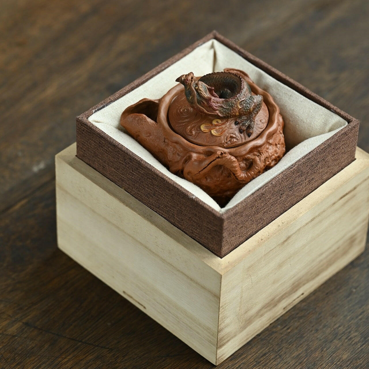 Ji Yun Bao Ping 190cc - Yixing Handmade Teapot 江苏宜兴