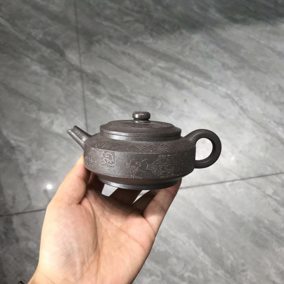 Zhong Fang Zhou Pan 140cc - Yixing Handmade Teapot 江苏宜兴