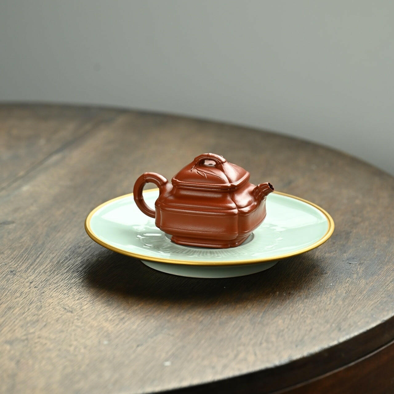 Xiao Zhu Gu 130cc - Yixing Handmade Teapot 江苏宜兴