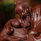 Lu Yu Zui Cha - Zisha Sculpture 江苏宜兴