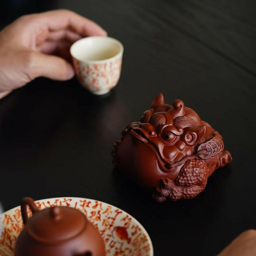 Yi Tuan Cai Qi - Tea Pet 江苏宜兴
