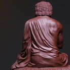 Da Mo Wu Chan - Zisha Sculpture 江苏宜兴