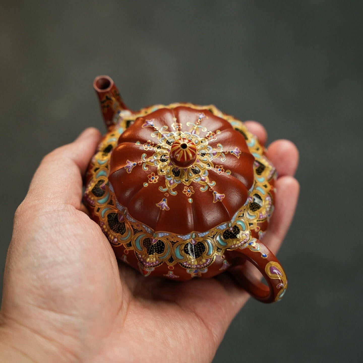 Jin Wen Ju De 150cc - Yixing Handmade Teapot 江苏宜兴