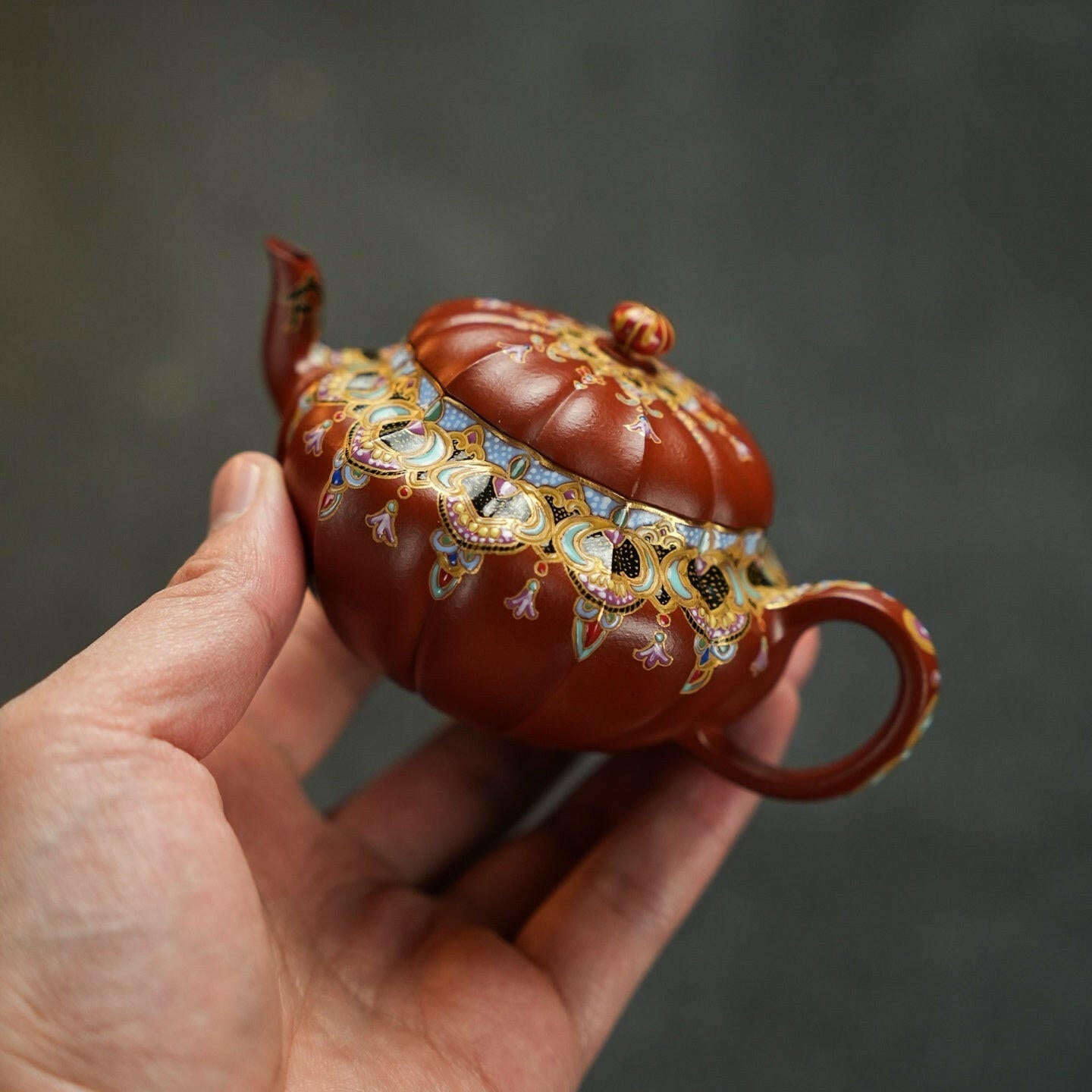 Jin Wen Ju De 150cc - Yixing Handmade Teapot 江苏宜兴