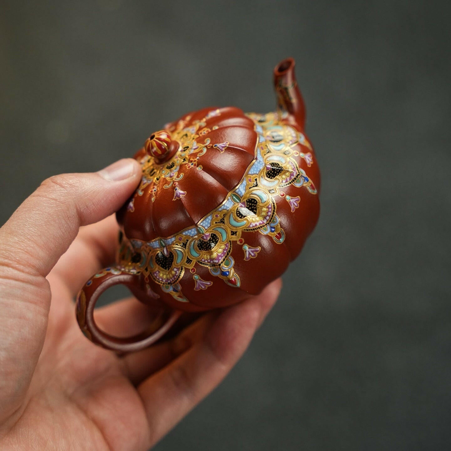 Jin Wen Ju De 150cc - Yixing Handmade Teapot 江苏宜兴