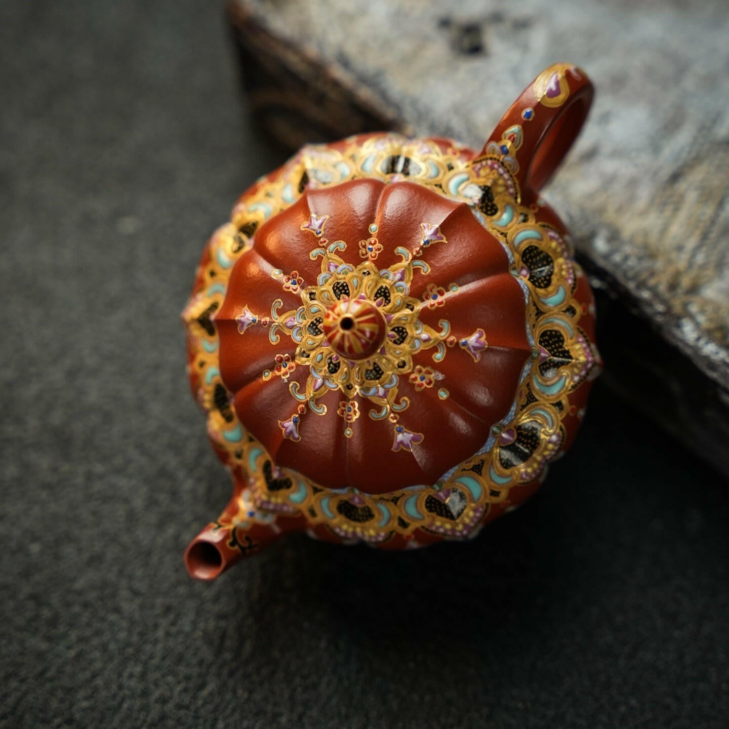 Jin Wen Ju De 150cc - Yixing Handmade Teapot 江苏宜兴