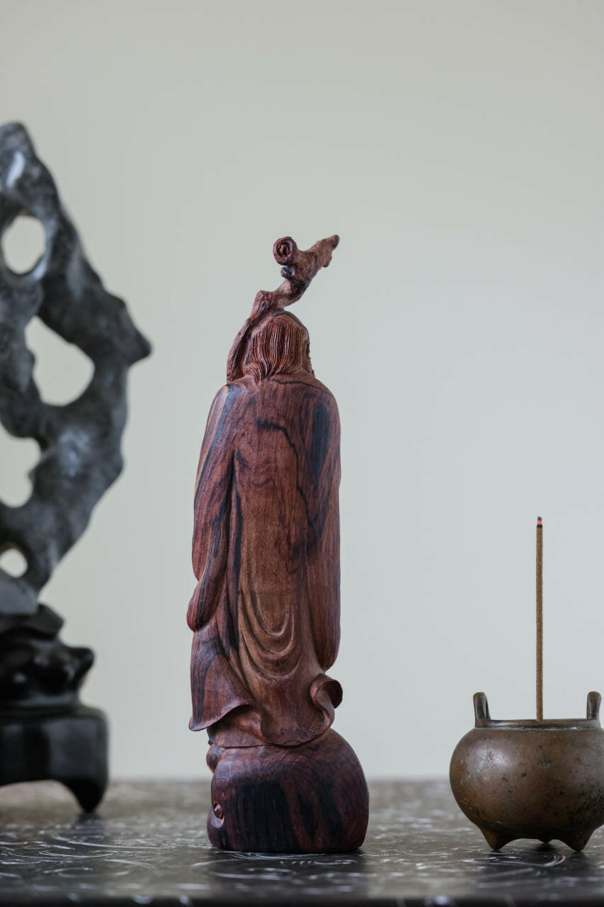 Da Mo - Wood Sculpture zycschina