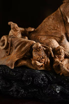 Tong Zi Xi Xiang Tu - Wood Sculpture zycschina